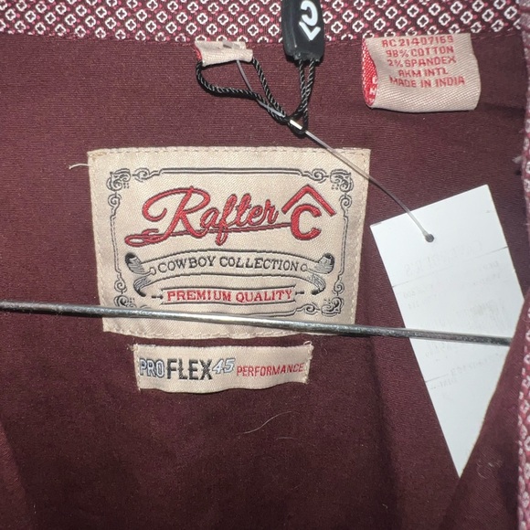 Maroon Patterned Shirt - Picture 3 of 4